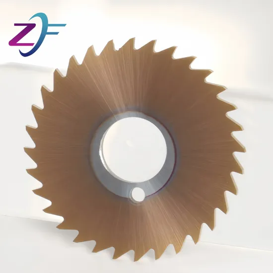 Solid Carbide Circular Saw Blade of CNC Tools for Slitting Slotting Low MOQ Blade